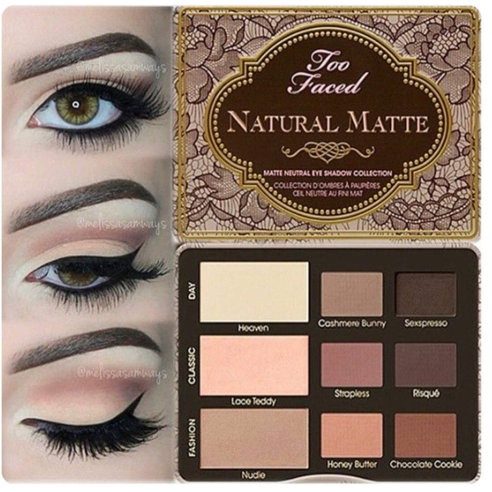 Too Faced Natural Matte Eyeshadow Collection - Picture 4 of 8